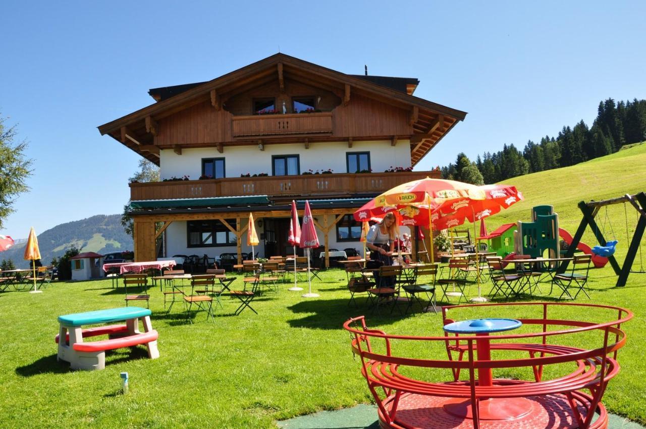 Alpengasthof Hirschberg Sankt Johann in Tirol Exterior photo